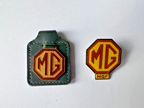 Vintage 1990s mgf enamel - 1990s, mg