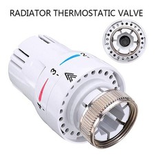 1-6 Thermostat Head TRV Radiator Thermostatic Heater Control Head Heating Valve