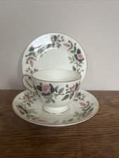 Wedgewood Hathaway Rose - Trio - Cup, Saucer, Side Plate