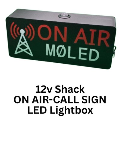 12v shack air call sign - on,