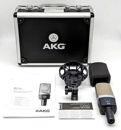 Akg c214 large diaphragm - akg,
