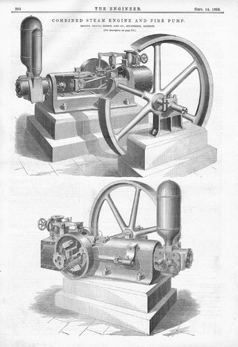 Shand mason steam engine - shand, &