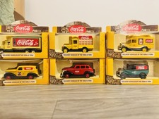 Diecast Coca Cola ‘Delivery Vehicles Of The 1920s & 1930’ Collection Boxed X 6