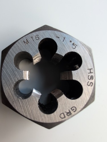 M16 hss die - 1.5, used