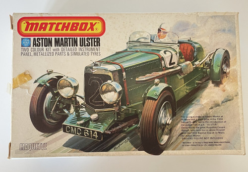 Vintage matchbox aston - matchbox,