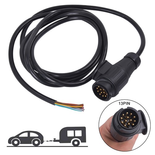 Caravan prewired pin plug 3 - pin,