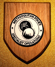 Counter Terrorism Specialist Operations Metropolitan Police Plaque Beautiful