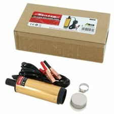 12V Diesel Transfer Pump 51mm Electric Fuel Oil Water 30L/Min with Filters