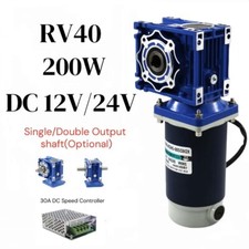DC 12V/24V RV40 Worm Gear