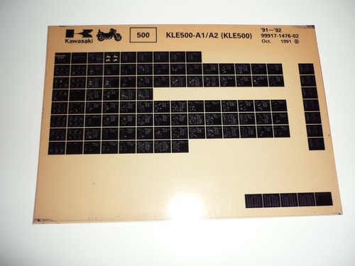 Kawasaki microfiche parts - kawasaki,