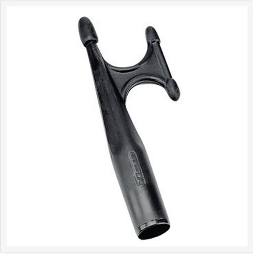 Boat hook black plastic 25mm - hook,