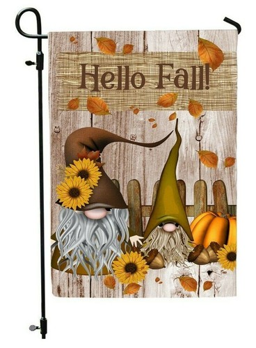 Hello fall gnomes - hello, double