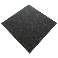 Rubber Gym Floor Tiles, 1x1