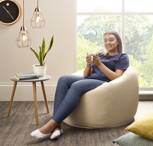 Adult beanbag faux - adult,