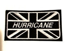 TRIUMPH HURRICANE UNION JACK BIKER SEW ON EMBROIDERED PATCH