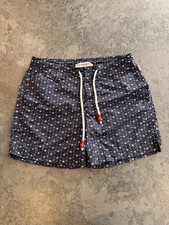 Orlebar Brown 34 Standard Drawcord Navy White Pattern RRP£195