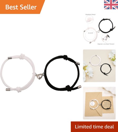 Magnetic couple bracelets set - magnetic,
