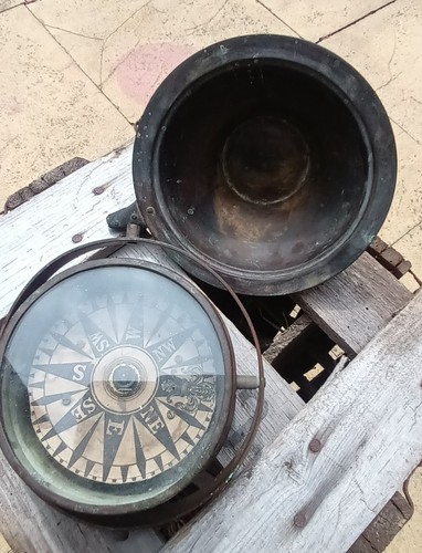 Antique 19th century ship - century,