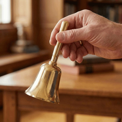 Calling bell solid brass - bell, loud