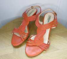 LK Bennett sandals coral