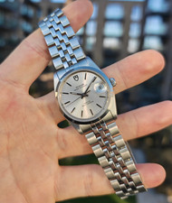 Tudor Prince Oysterdate Silver Dial Vintage Automatic Watch 74034