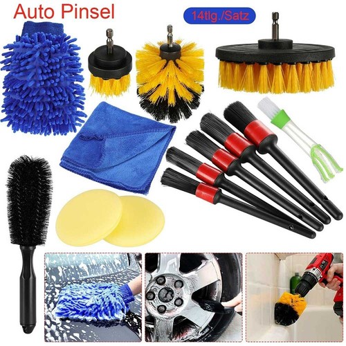 14pcs set car detailing brush - 14pcs/set,