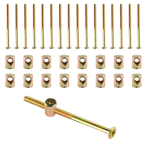 Pcs m6x100mm bed bolts - bolts, with
