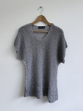 Barbara Speer Gray Cotton Open