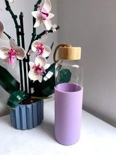 Primark glass water bottle - glass,
