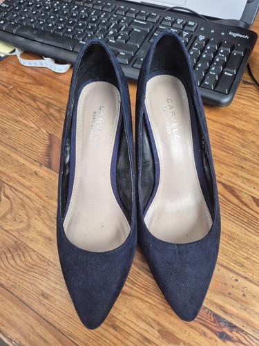 Carvela women navy suede - women's,