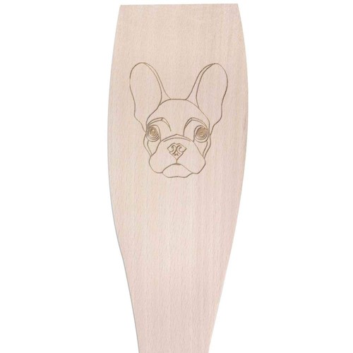 French bulldog wooden - bulldog',