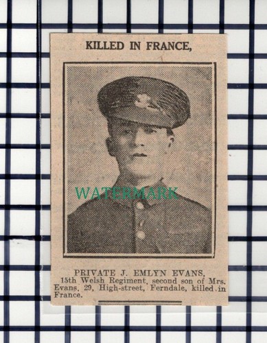 C7137 private emlyn evans - c7137),