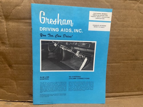 Gresham driving aids parts - driving,