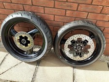 Aprilia Rs 125 1991-1999  Wheels 3 spoke Dunlop tyres discs supermoto project
