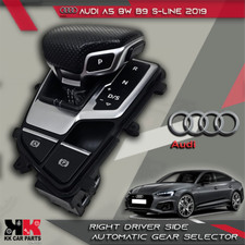 AUDI A5 8W B9 S-LINE 2019 AUTOMATIC GEAR SELECTOR, TRIM, KNOB, GAITER 8W2713111C