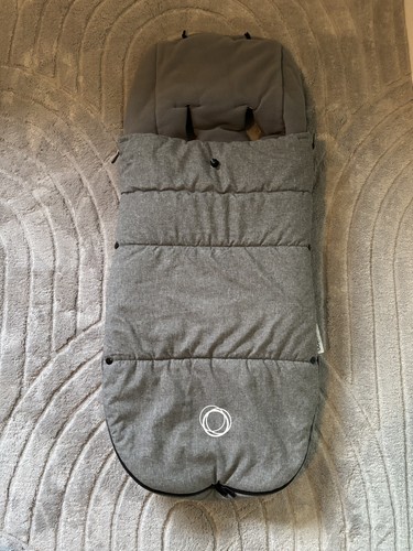 Bugaboo footmuff grey melange - bugaboo,