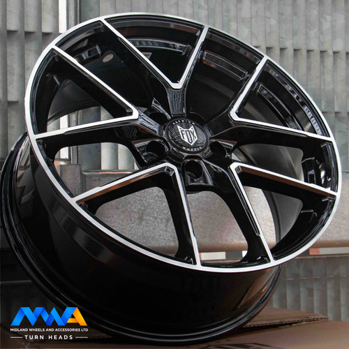 Fox fx5 alloy wheels - fox, black
