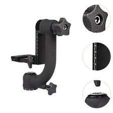 360° Tripod Panoramic Gimbal Pan Head Ball Mount for Telephoto Lens DSLR-Camera
