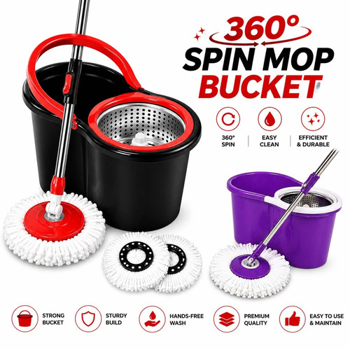 360 spin mop bucket - 360°,