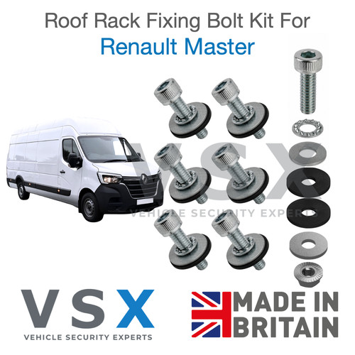 Roof rack fitting - roof, bolt