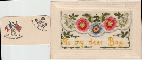 Silk postcard my dear - 1,