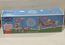 Peppa Pig 3 Wheel | My First Tri Scooter | Brand New