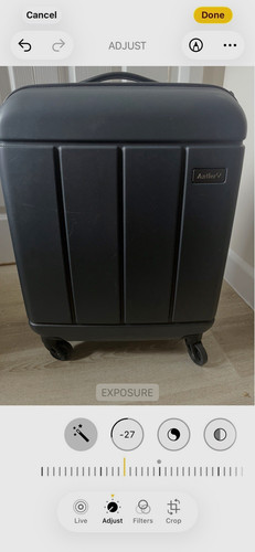 Antler black hard shell - black,