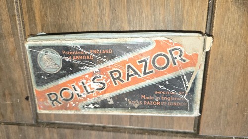 Vintage rolls razor silver - razor,