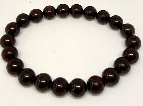 Garnet ball bracelet - bracelet, –