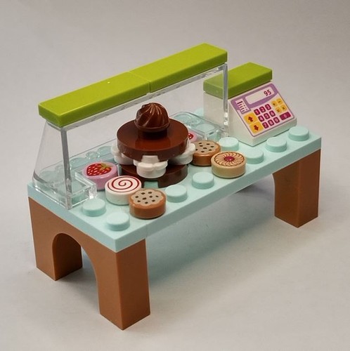 Lego cafe cake shop - lego,