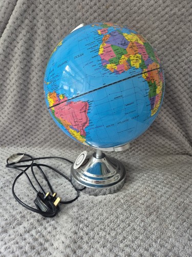 Illuminated world globe - world,