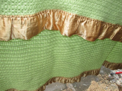 Blanket vintage wool - blanket,