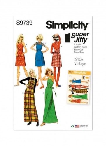 Simplicity sewing pattern 9739 - sewing,