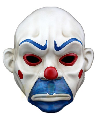 Joker bank robber - resin, mask